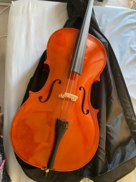 Violoncelo clássico em ótimo estado