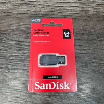Pen Drive SanDisk Cruzer Blade 64GB
