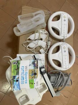 nintendo wii branco completo