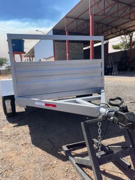 Carretinha de Reboque REFORÇADA com GARANTIA