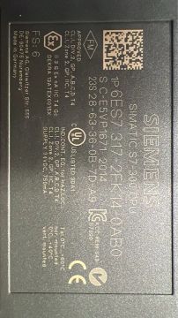 CPU SIMATIC S7-300 1P 6ES7 317-2FK14-0ABO