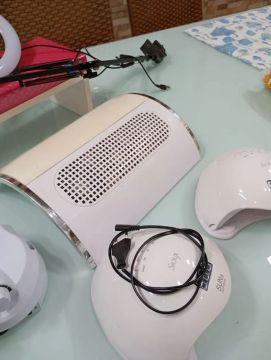 Kit de equipamentos para manicure e pedicure