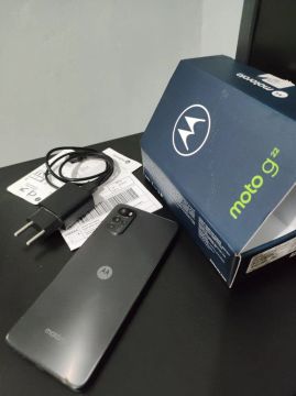 Motorola Moto G22 Novo na caixa