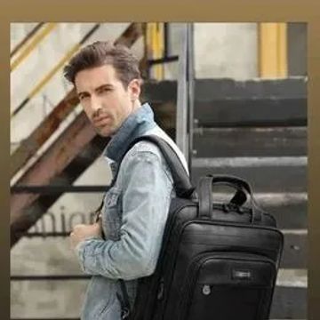 Mochila Executiva 3 em 1 Pasta/ Bolsa transversal ou Mochila ! Pague só na entrega!