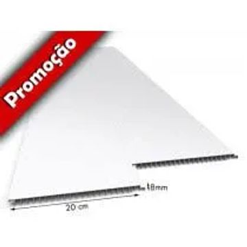 Forro PVC Branco ja instalado mão de obra e material