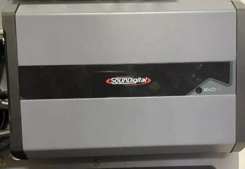 Amplificador soundigital evo 5 3000rms 1ohms estado de novo 