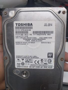 HD Toshiba 1TB 100%