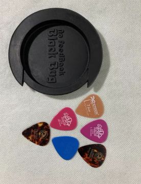 No Feedback Blackbug Abafador De Violão E 6 Palhetas