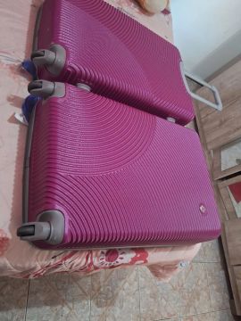 Maleta de Viagem Rosa