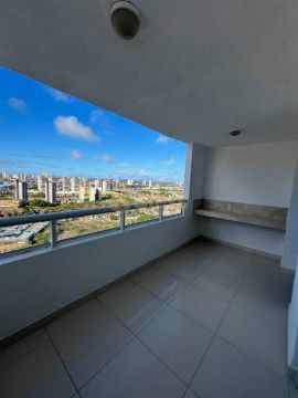 Apartamento com 117m2, 3 quartos,sendo 1 suíte, varanda, L´ acqua Condomínio Club - Neópol