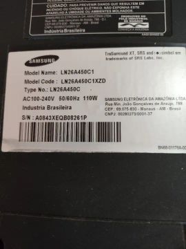 Placas da TV e monitor Samsung 26 Pol com defeito na tela ( LCD todo riscado).