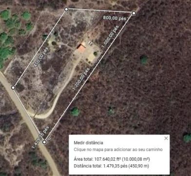 TERRENO 10.000M2, APUIARES - CE