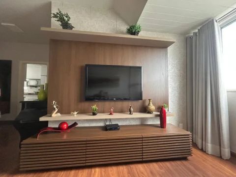 Rack de televisão + painel para televisão