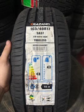2 pneus Trazano 165/40/17 