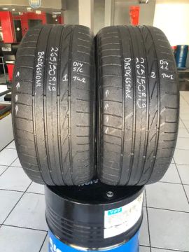 Kit 02 Pneus Bridgestone Dueler H/p 265/50r19 110w(usados)
