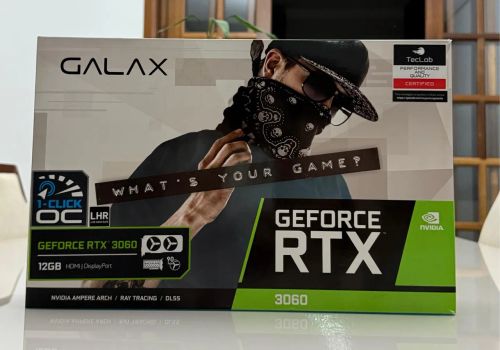 Placa de Vídeo RTX 3060 GALAX 12GB ZERA !!