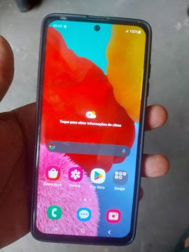 Celular Samsung A51 funcionando perfeitamente 
