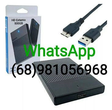 HD externo  500GB USB 3.0