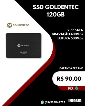SSD Goldentec 120GB