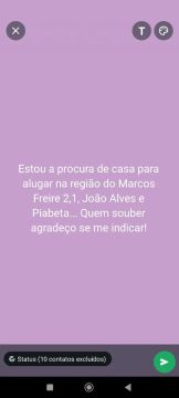 Estou a procura de Casa para alugar 