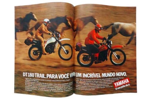 Yamaha DT 180 1982 - Catálogo, Folder, Folheto, Propaganda