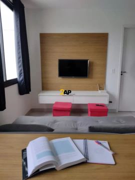 Apartamento à venda ou locação em São Paulo-SP! 1 quarto, 1 suíte, 1 banheiro, 33m². Confi