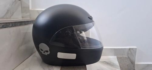 Capacete Moto Preto Pouquíssimo Usado, quase novo