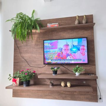 Painel para tv até 60 polegadas em mdf