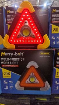Triângulo com led para carros