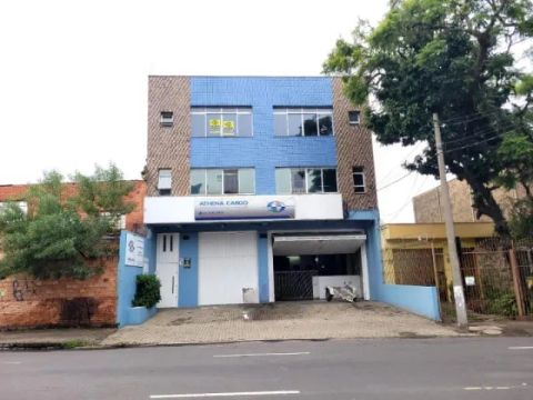 Sala no Bairro Navegantes com 25,36 m², banheiro social, cozinha. Infraestrutura condomíni