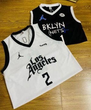 Camisas de Basquete NBA - Brooklyn Nets e Los Angeles Lakers