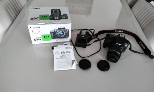 Canon EOS Rebel T7+ - Câmera DSLR