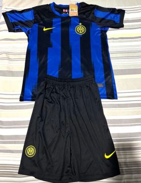 Camisa e Shorts Inter de Milão - Nike - Infantil