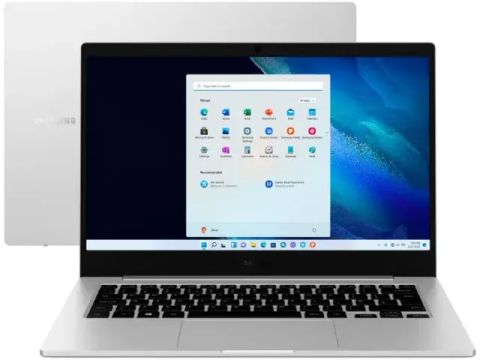 Notebook Samsung Galaxy Book Go Snapdragon 7c Kryo 468 Octa-core 4GB RAM 128GB 14" Full HD