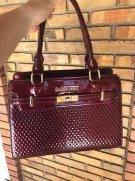 Bolsa feminina vermelha
