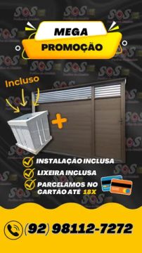 Portão de Aluminio