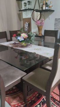 Mesa de Jantar em Madeira MDF 