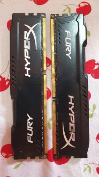 Memória RAM HyperX 16gb 1600mhz DDR3