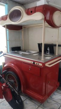 Carrinho de lanches para venda