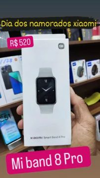 Xiaomi mi Band 8 Pro.Novo.Lacrado.Com garantia e pronta entrega.