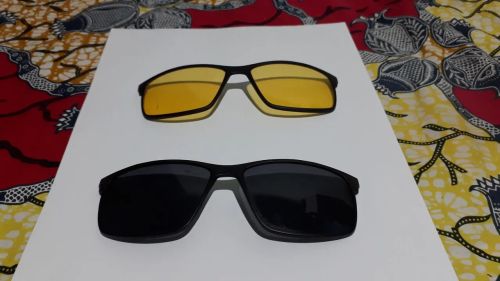 Lentes para Oculos de Sol Clip on magnetico