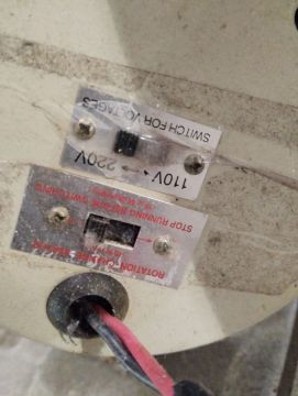 Motor de máquina de frizo