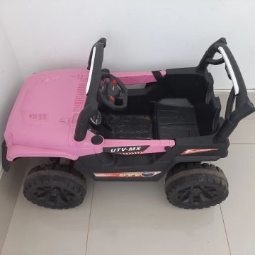 Carro Elétrico Infantil Rosa