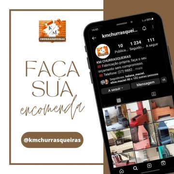 Churrasqueira direto de fábrica 