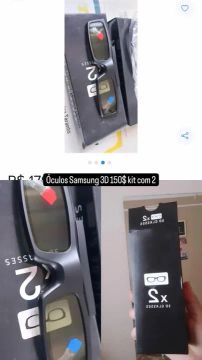 Kit óculos 3d Samsung 