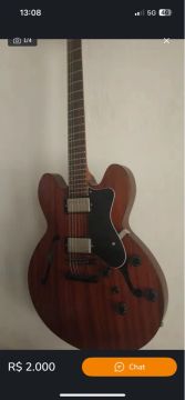 Guitarra Elétrica Semi-Acústica