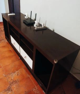 Rack de TV em Madeira MDF