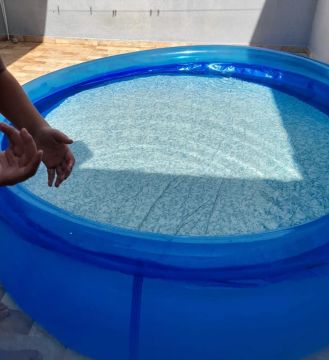 Piscina inflável 