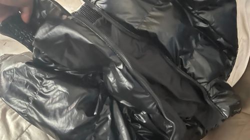 Casaco puffer preto