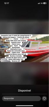 Cargueira disponível pra negócio ?